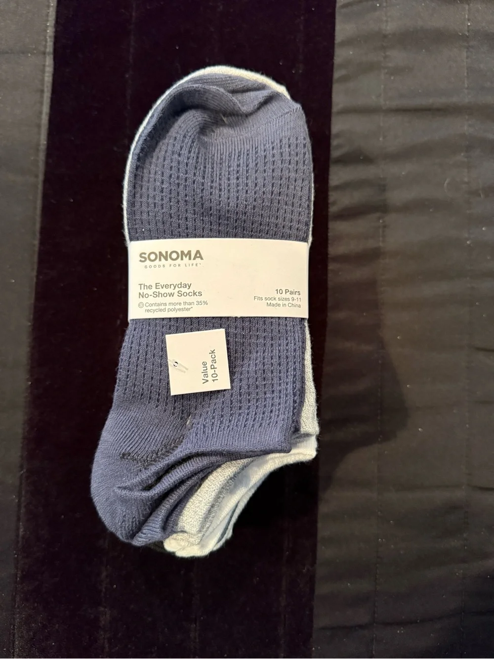 10-Pack SONOMA Everyday No-Show Socks